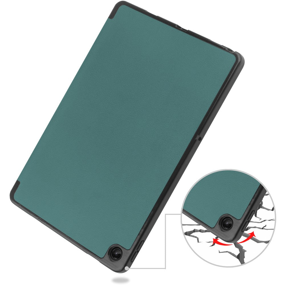 Schutzhülle Bizon Case Tab Lizard für Lenovo Tab M10 Plus Gen 3, Dunkelgrün