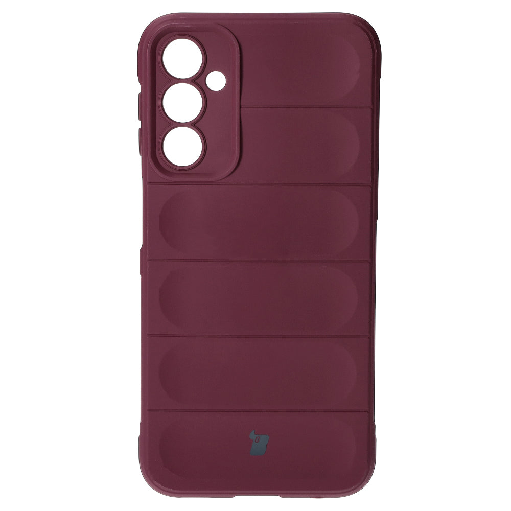 Robuste Handyhülle für Galaxy A24 4G, Bizon Case Tur, Burgunderrot