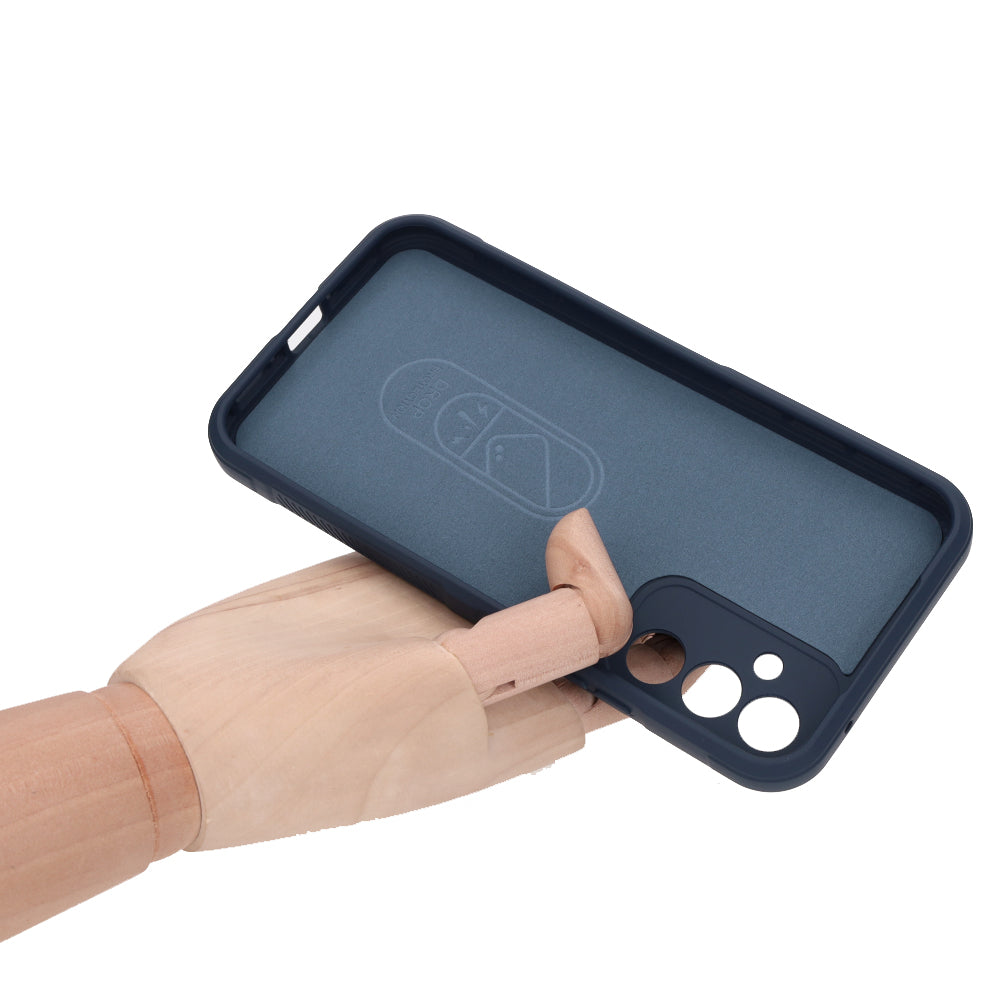 Robuste Handyhülle für Galaxy A34 5G, Bizon Case Tur, Dunkelblau