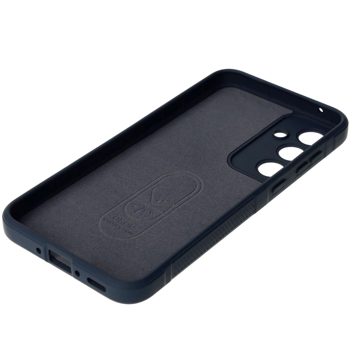 Robuste Handyhülle für Galaxy A35 5G, Bizon Case Tur, Dunkelblau