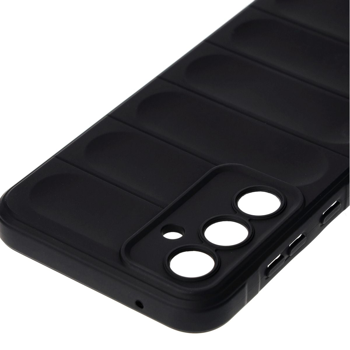 Robuste Handyhülle für Galaxy A55 5G, Bizon Case Tur, Schwarz