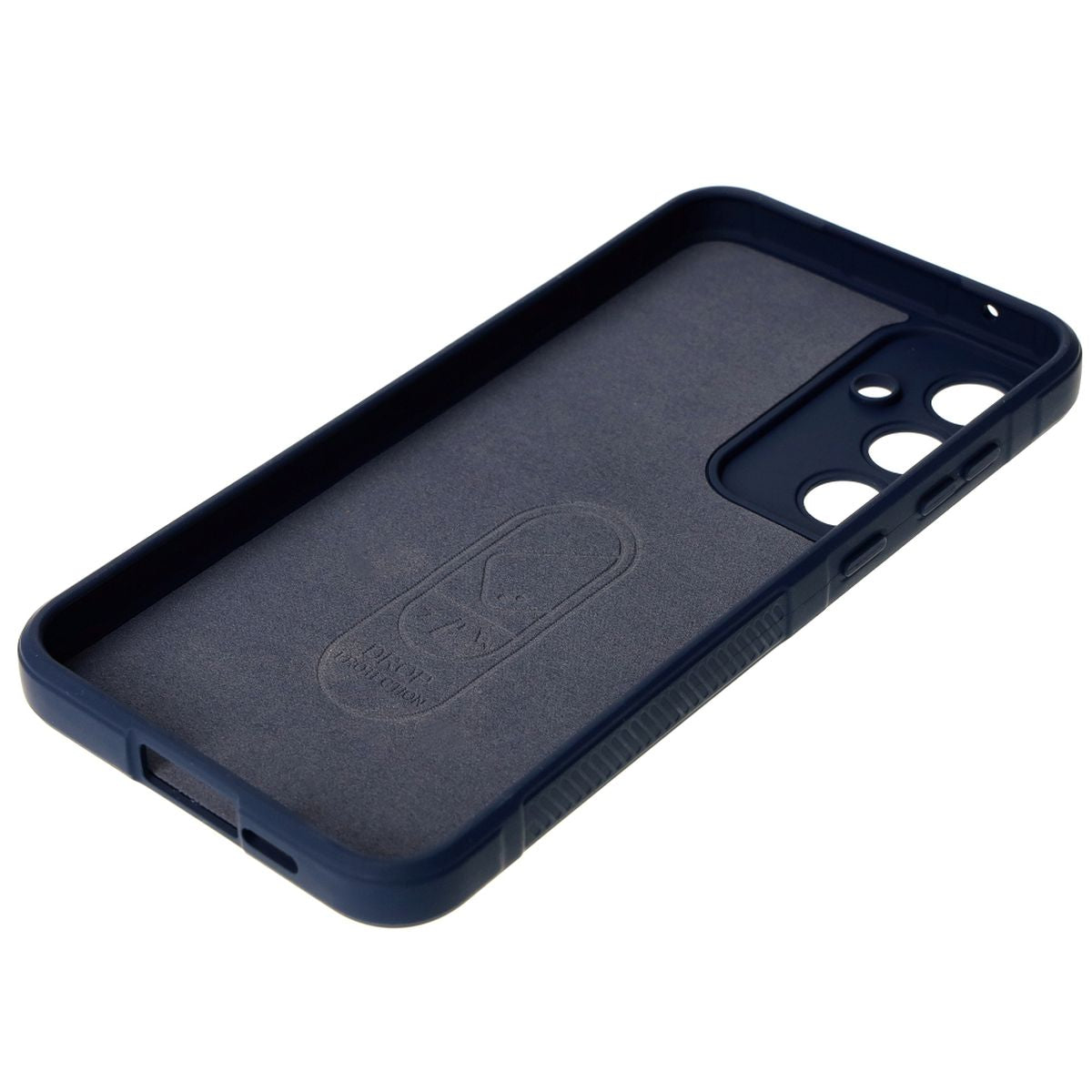 Robuste Handyhülle für Galaxy A55 5G, Bizon Case Tur, Dunkelblau