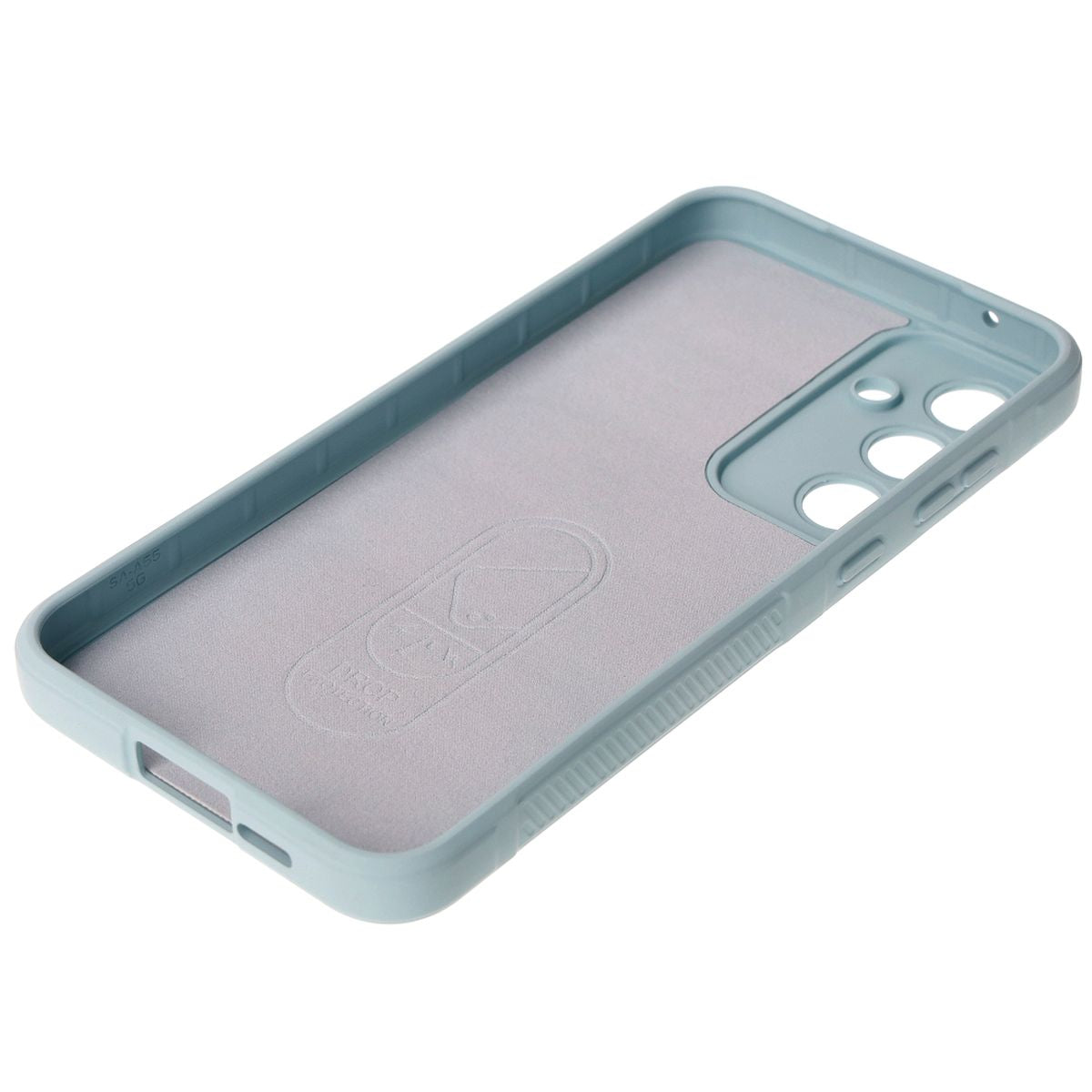 Robuste Handyhülle für Galaxy A55 5G, Bizon Case Tur, Hellblau