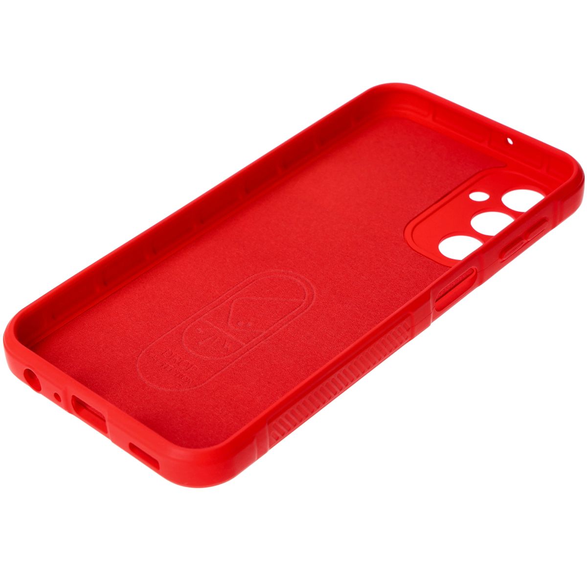 Robuste Handyhülle für Galaxy M34 5G, Bizon Case Tur, Rot