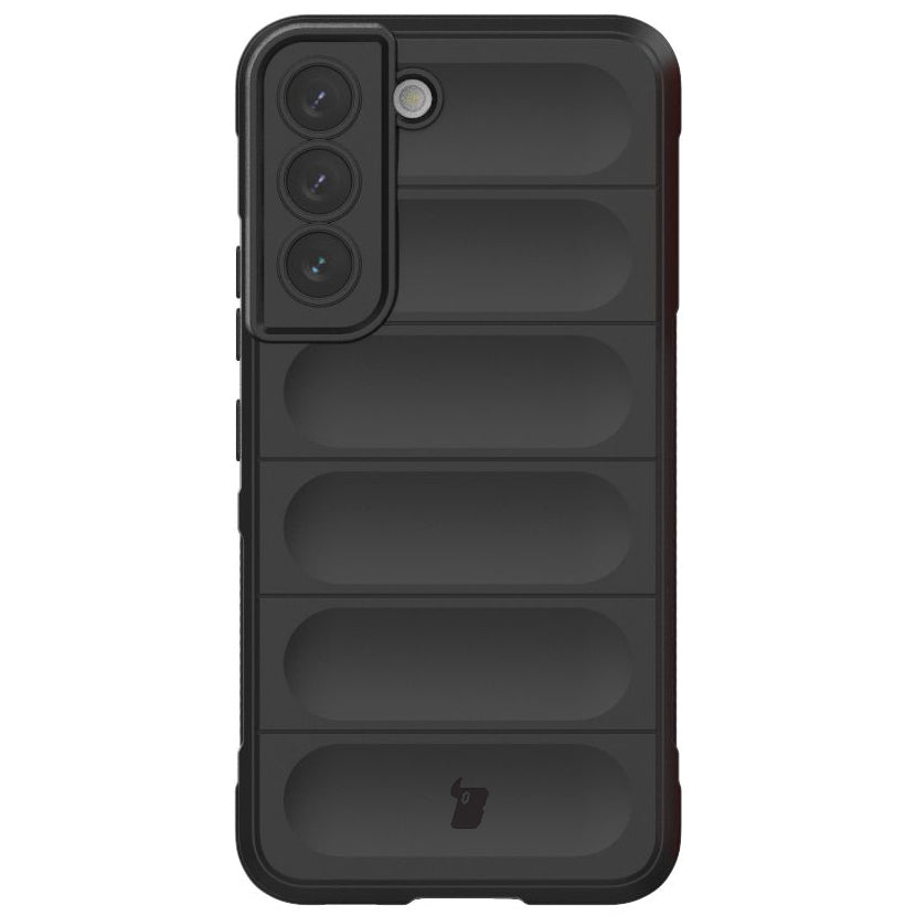 Robuste Handyhülle für Galaxy S22, Bizon Case Tur, Schwarz