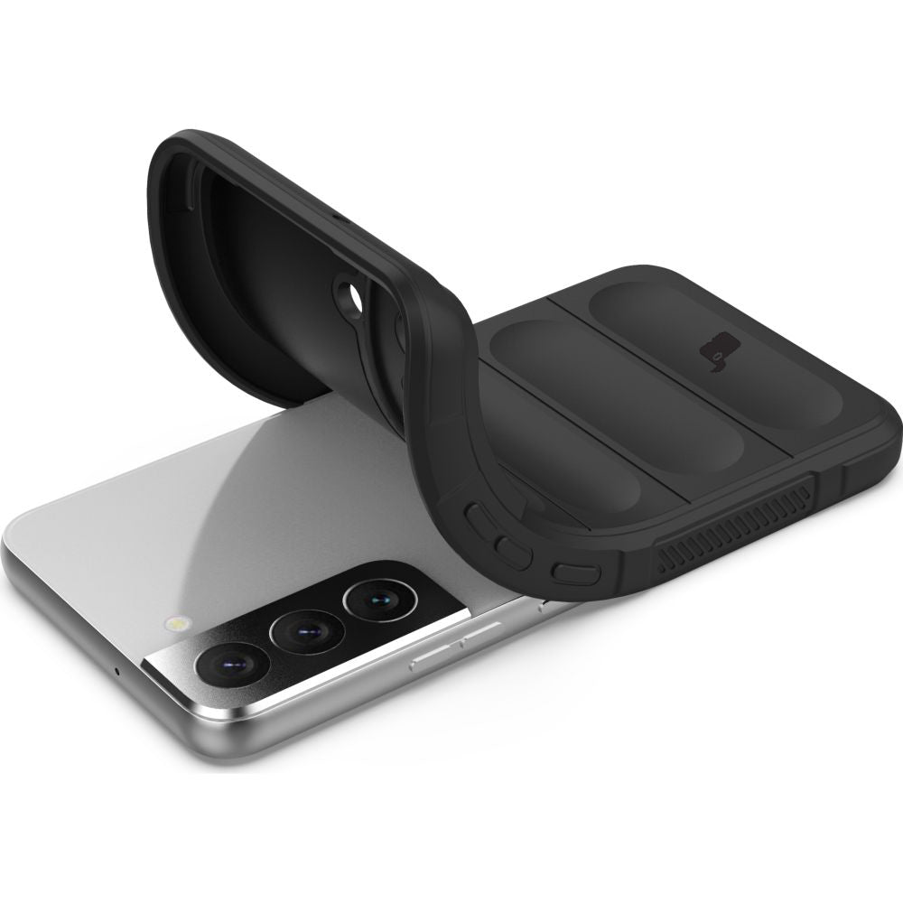 Robuste Handyhülle für Galaxy S22, Bizon Case Tur, Schwarz