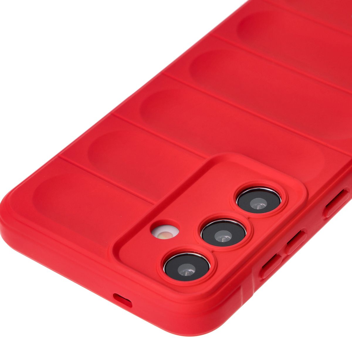 Robuste Handyhülle für Galaxy S24, Bizon Case Tur, Rot