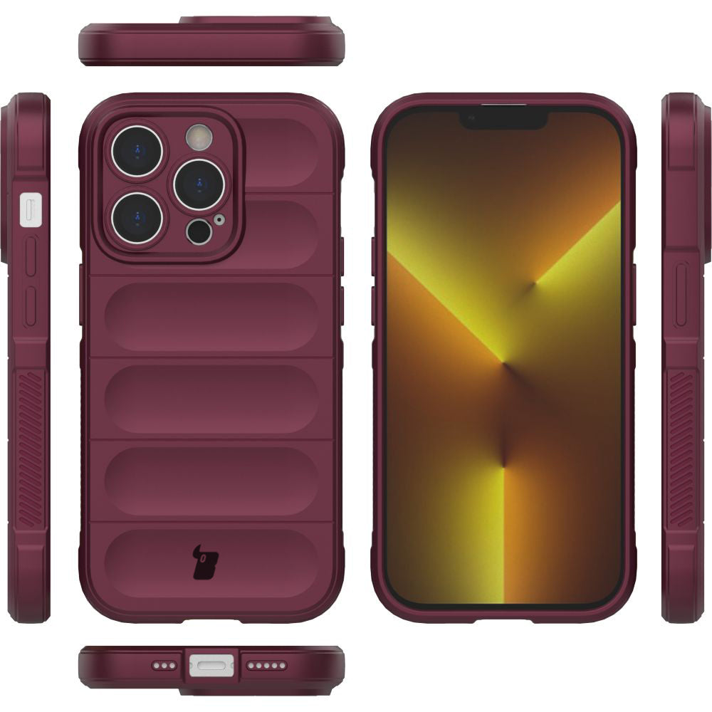 Schutzhülle Bizon Case Tur für iPhone 14 Pro, Dunkelviolett