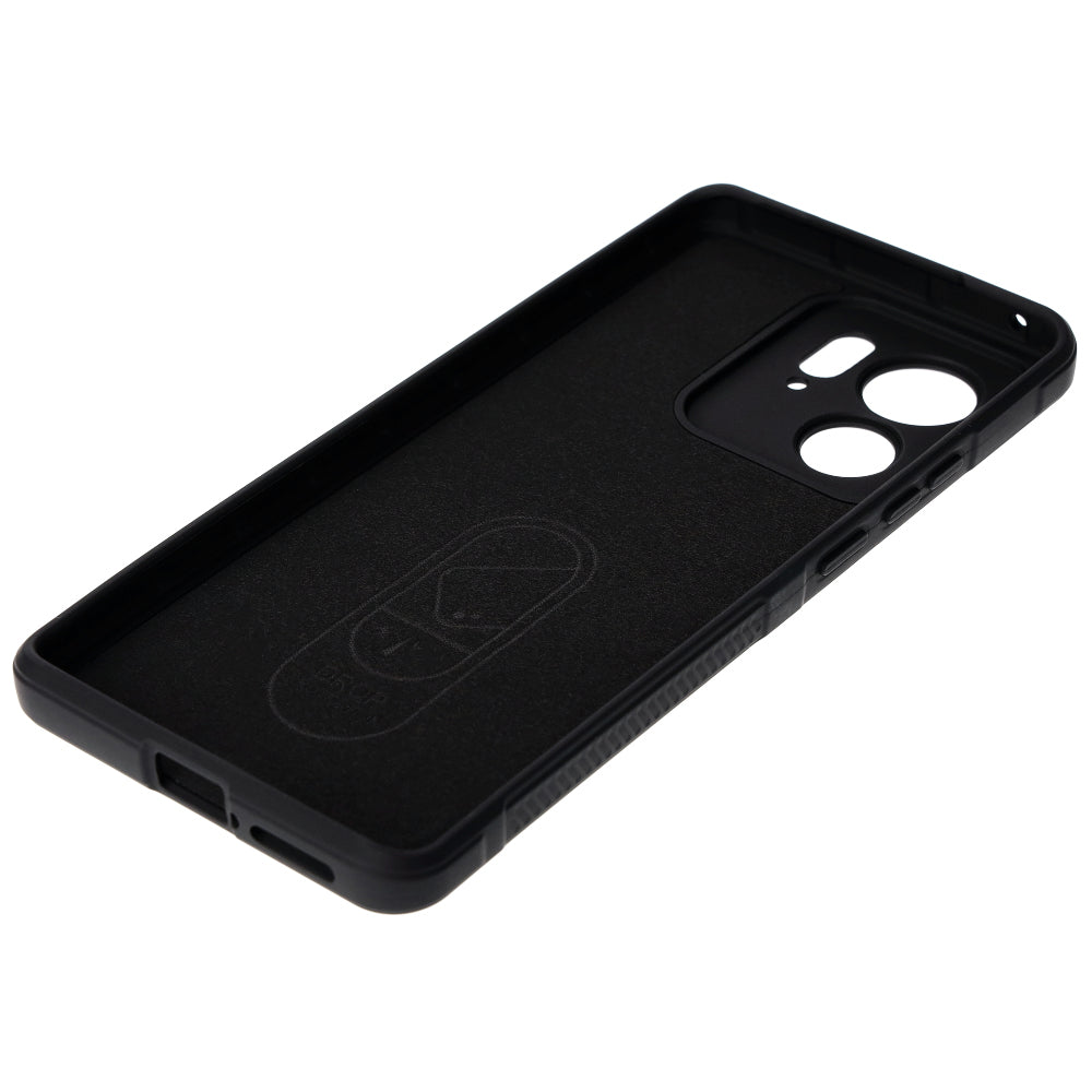Robuste Handyhülle für Motorola Edge 40, Bizon Case Tur, Schwarz