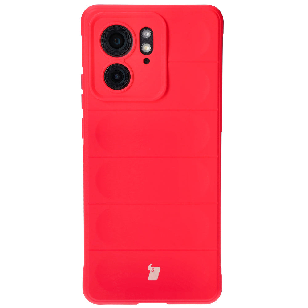 Robuste Handyhülle für Motorola Edge 40, Bizon Case Tur, Rot