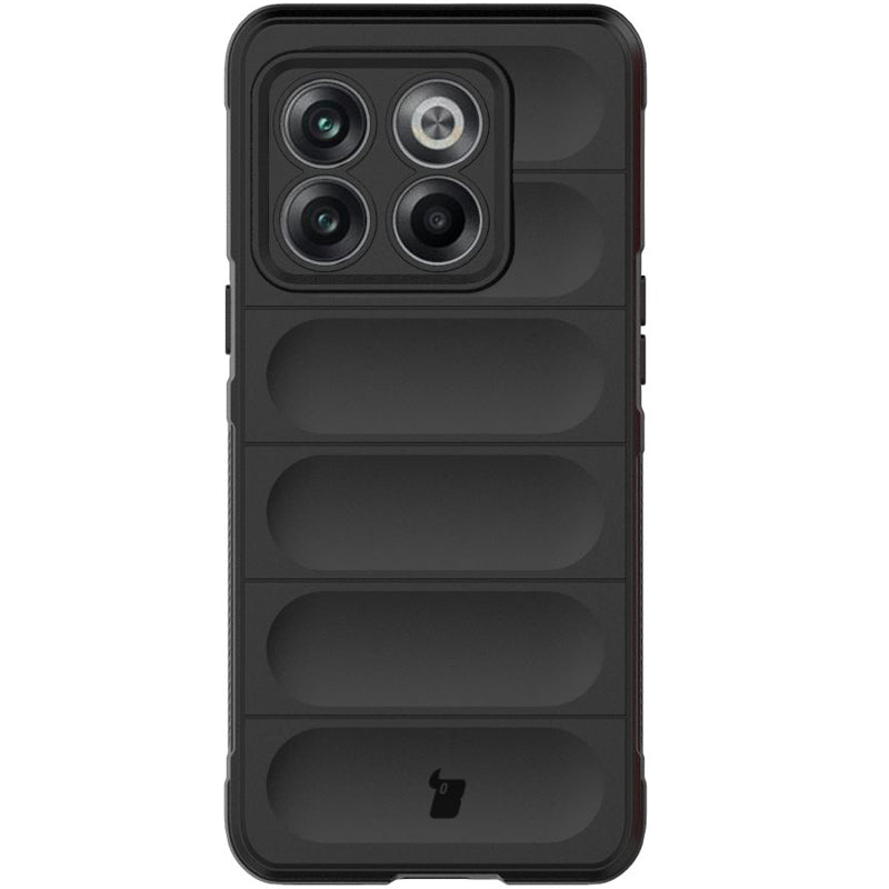Robuste Handyhülle für OnePlus 10T, Bizon Case Tur, Schwarz