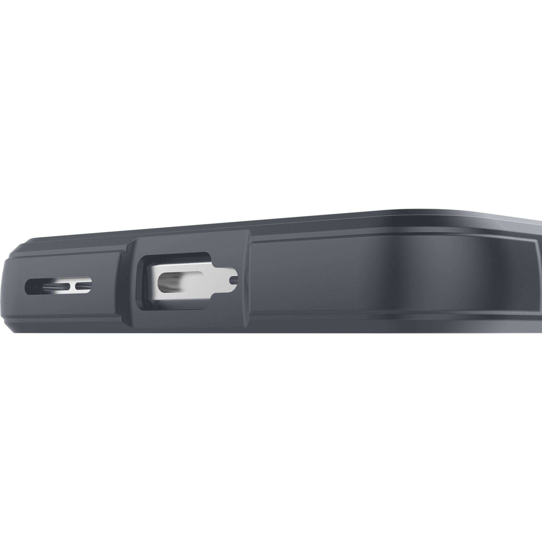 Robuste Handyhülle für OnePlus 10T, Bizon Case Tur, Grau