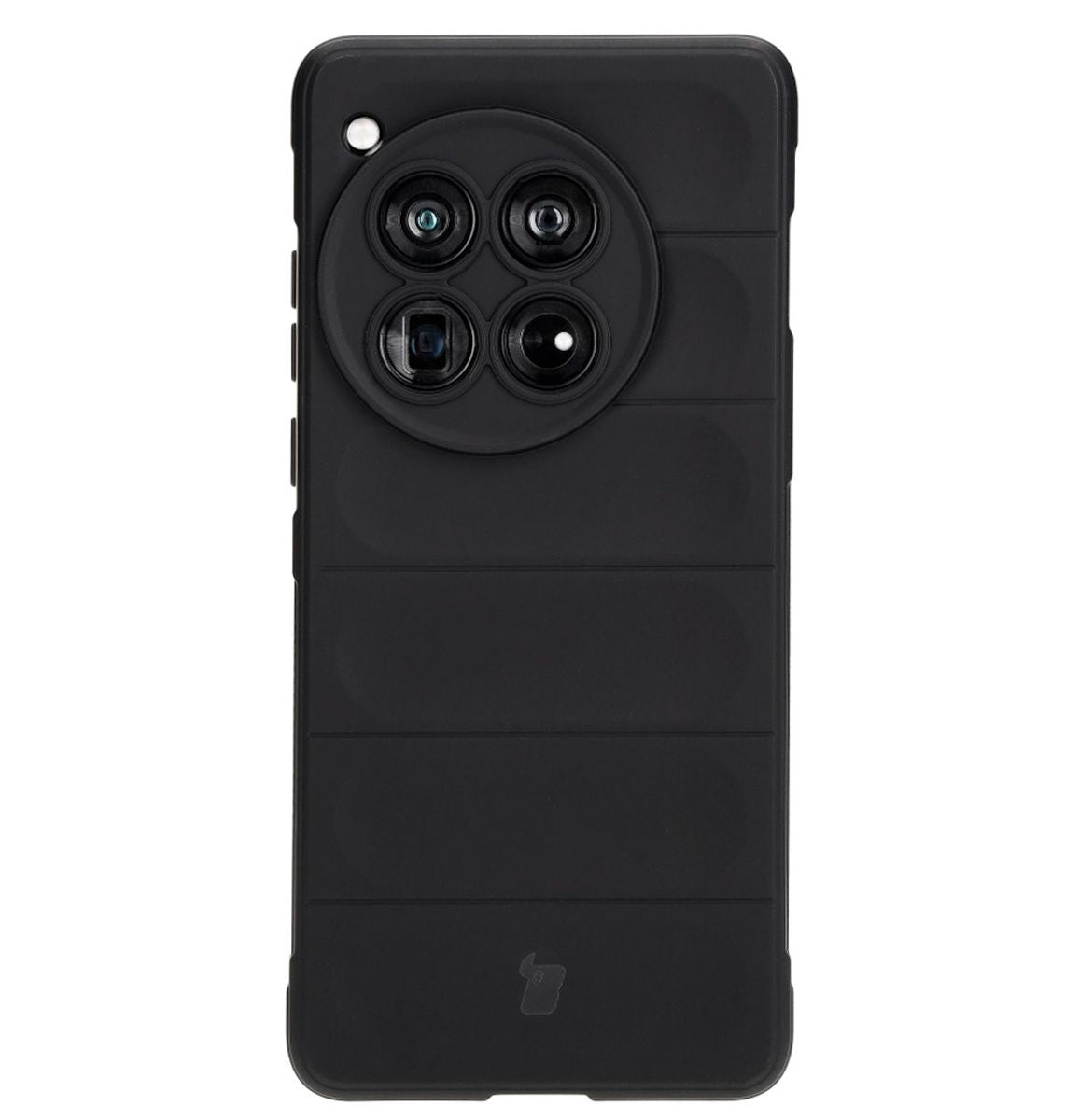 Robuste Handyhülle für OnePlus 12, Bizon Case Tur, Schwarz
