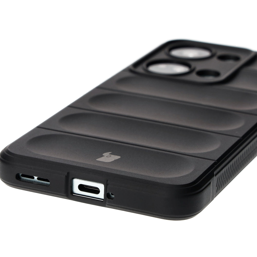 Robuste Handyhülle für OnePlus Nord 3, Bizon Case Tur, Schwarz