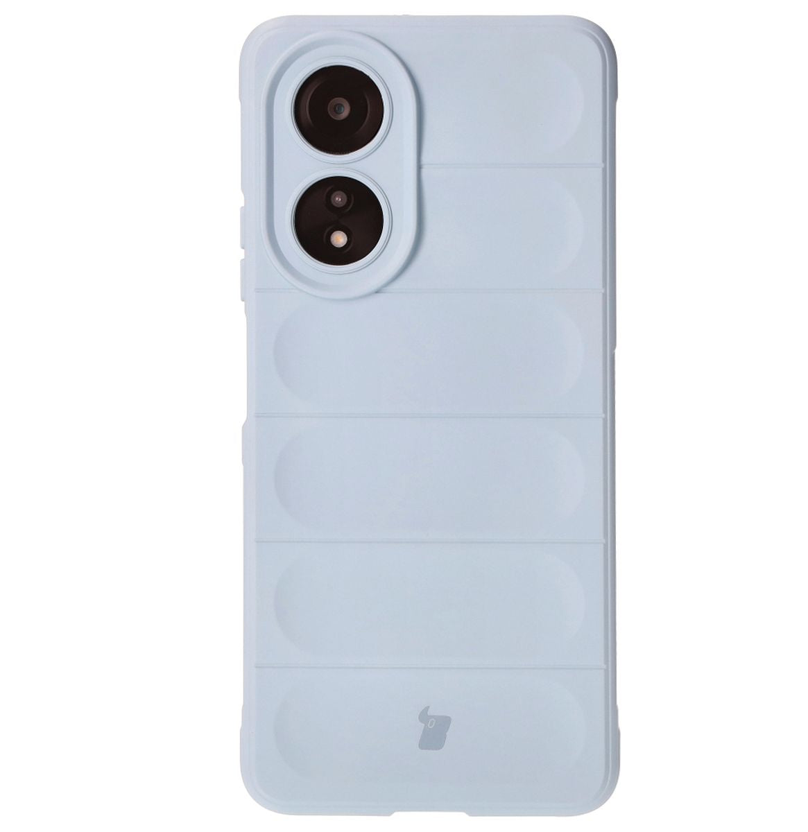 Robuste Handyhülle für Oppo A58 4G, Bizon Case Tur, Hellblau