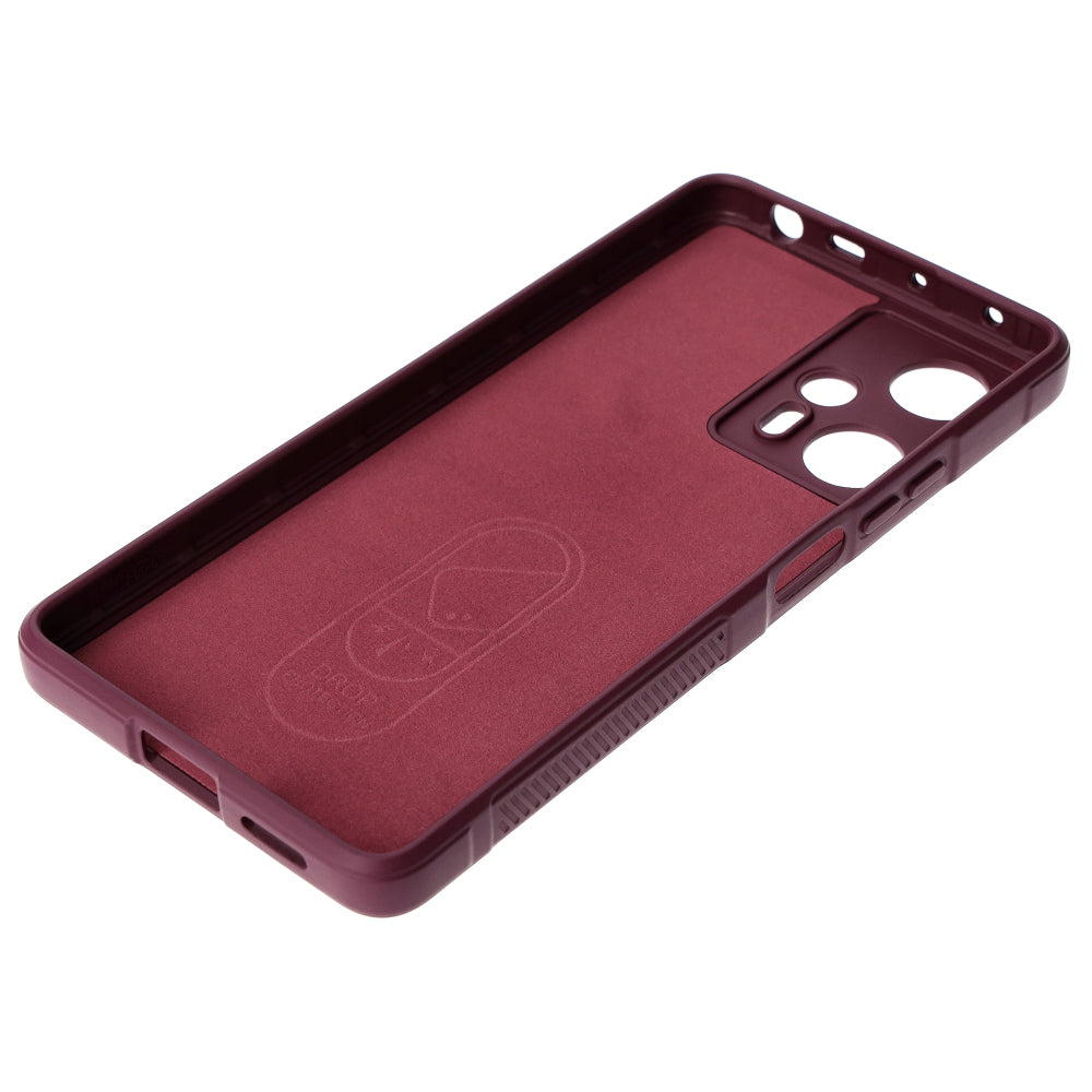 Robuste Handyhülle für Xiaomi Pocophone F5, Bizon Case Tur, Dunkelviolett
