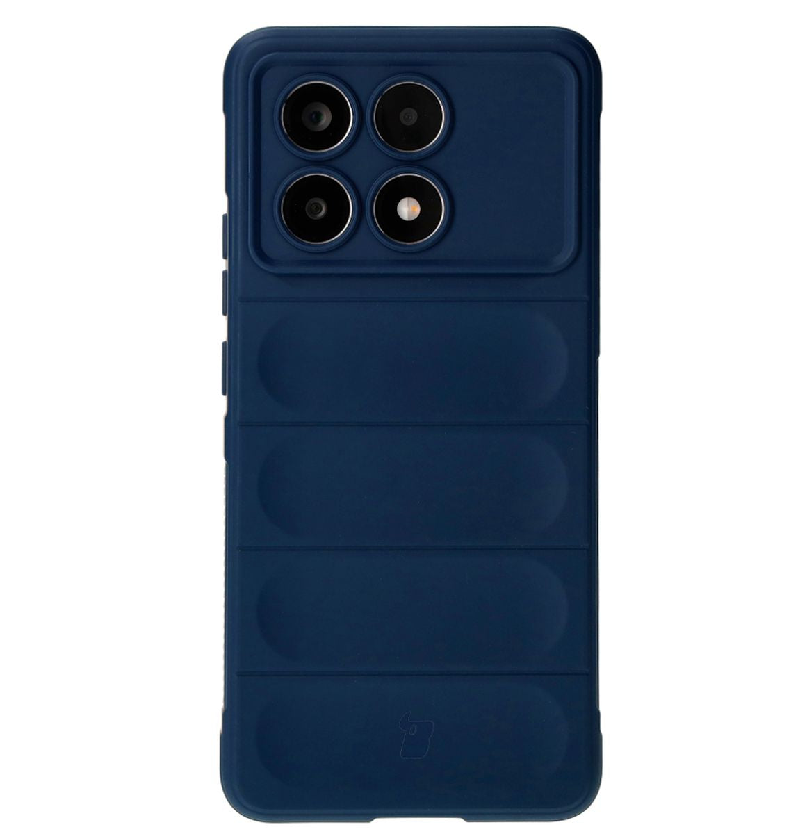 Robuste Handyhülle für Xiaomi Poco X6 Pro, Bizon Case Tur, Dunkelblau