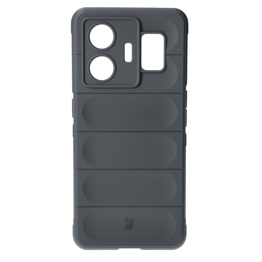 Robuste Handyhülle für Realme GT3, Bizon Case Tur, Grau