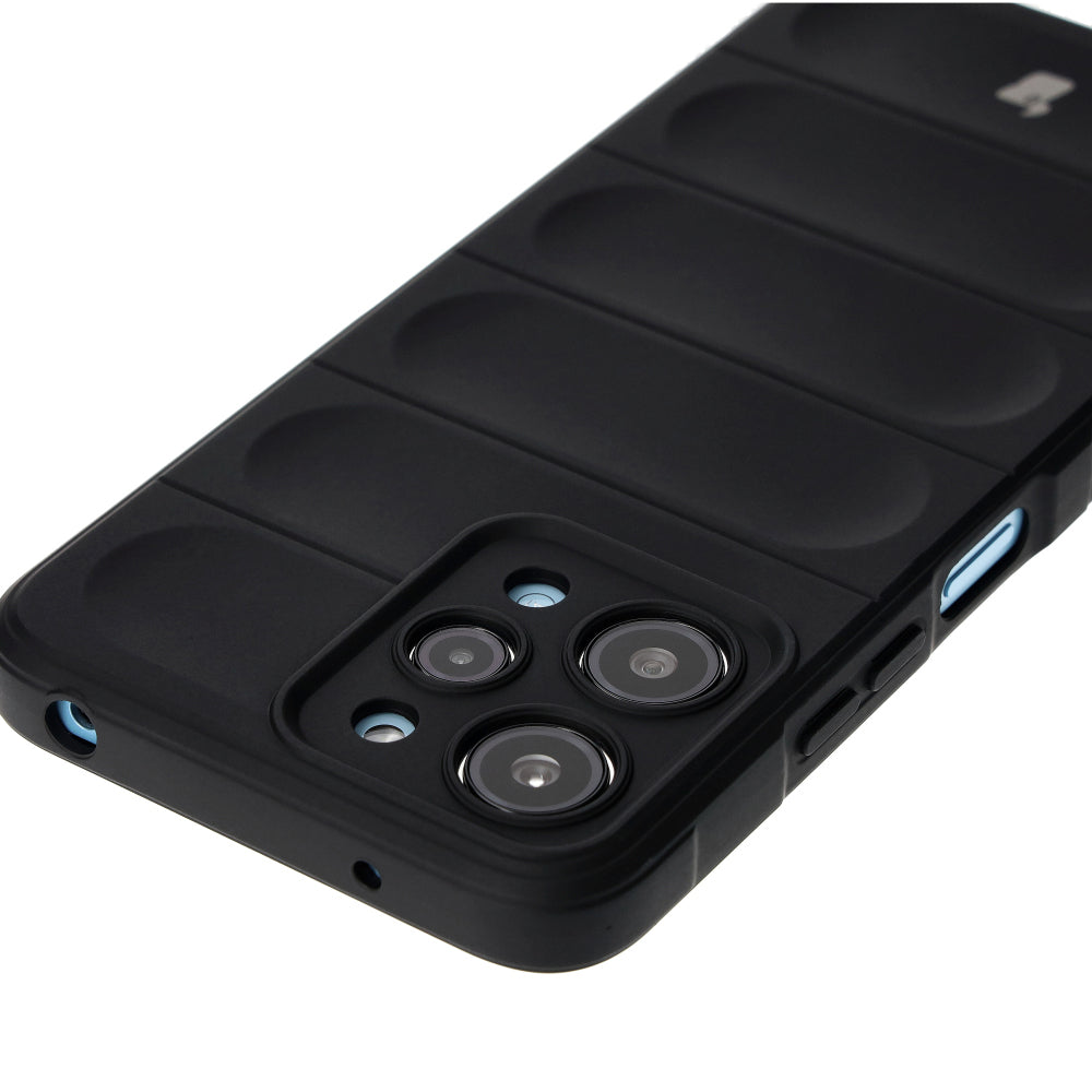 Robuste Handyhülle für Xiaomi Redmi 12, Bizon Case Tur, Schwarz