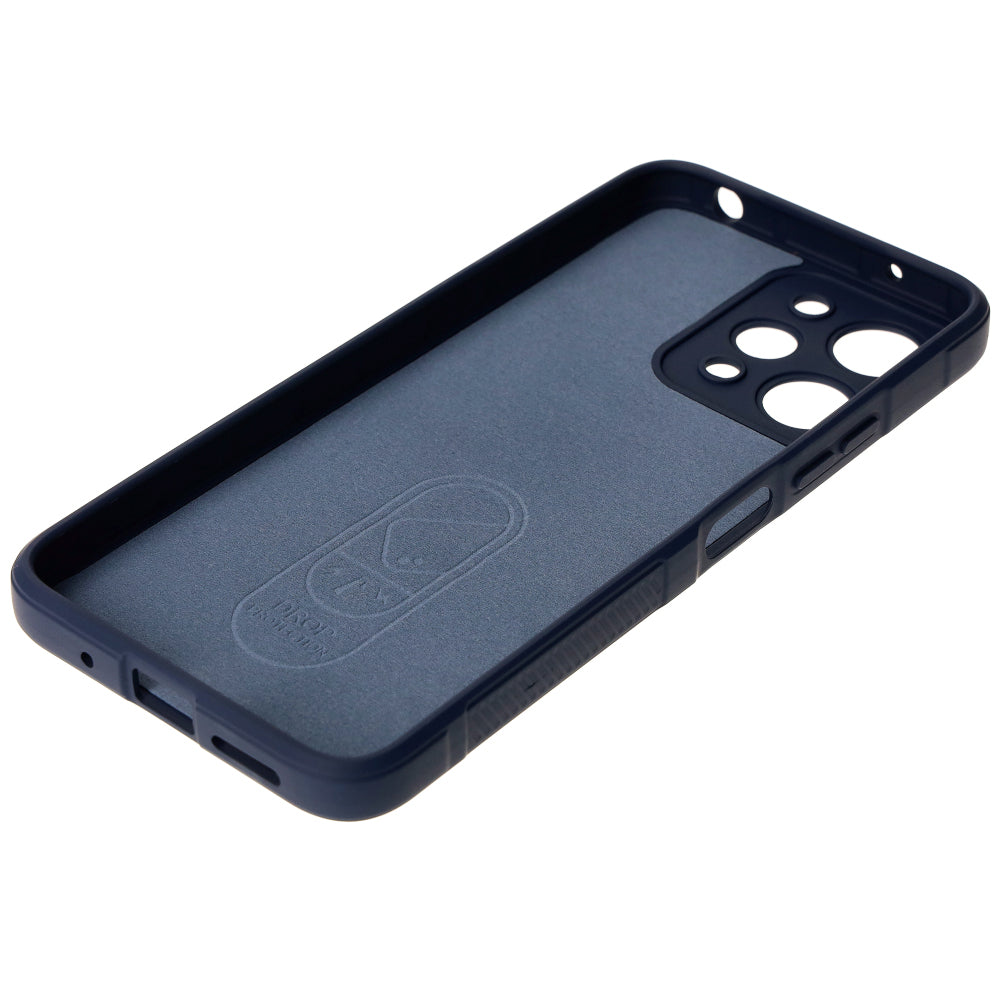 Robuste Handyhülle für Xiaomi Redmi 12, Bizon Case Tur, Dunkelblau