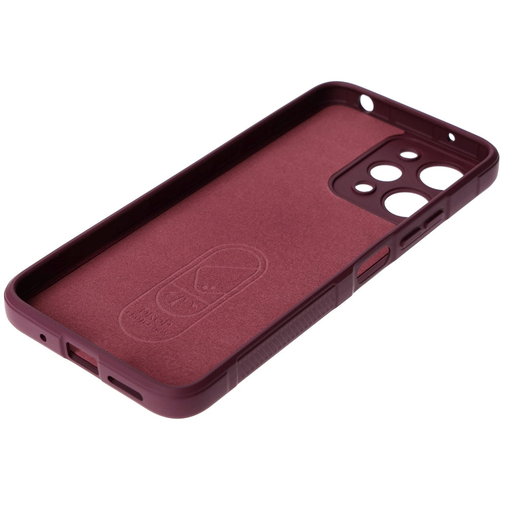 Robuste Handyhülle für Xiaomi Redmi 12, Bizon Case Tur, Dunkelviolett