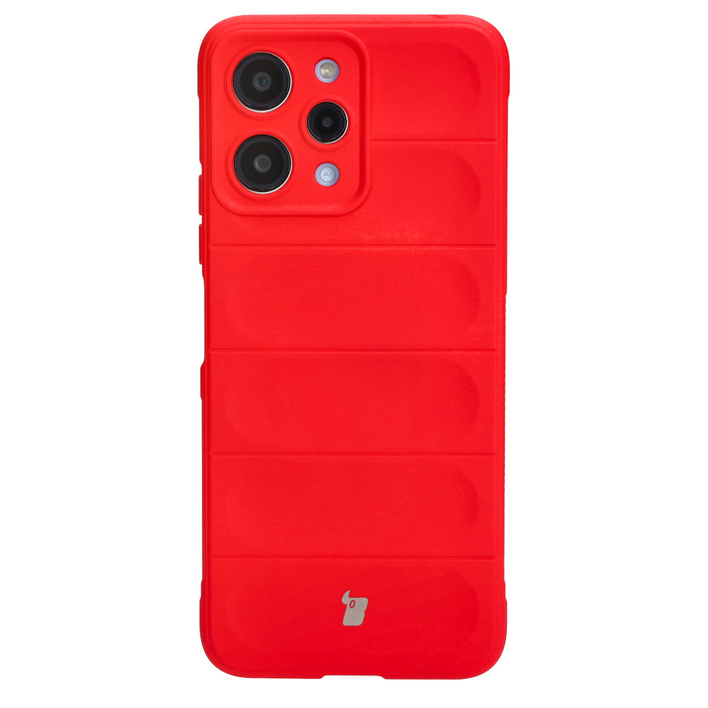 Robuste Handyhülle für Xiaomi Redmi 12, Bizon Case Tur, Rot