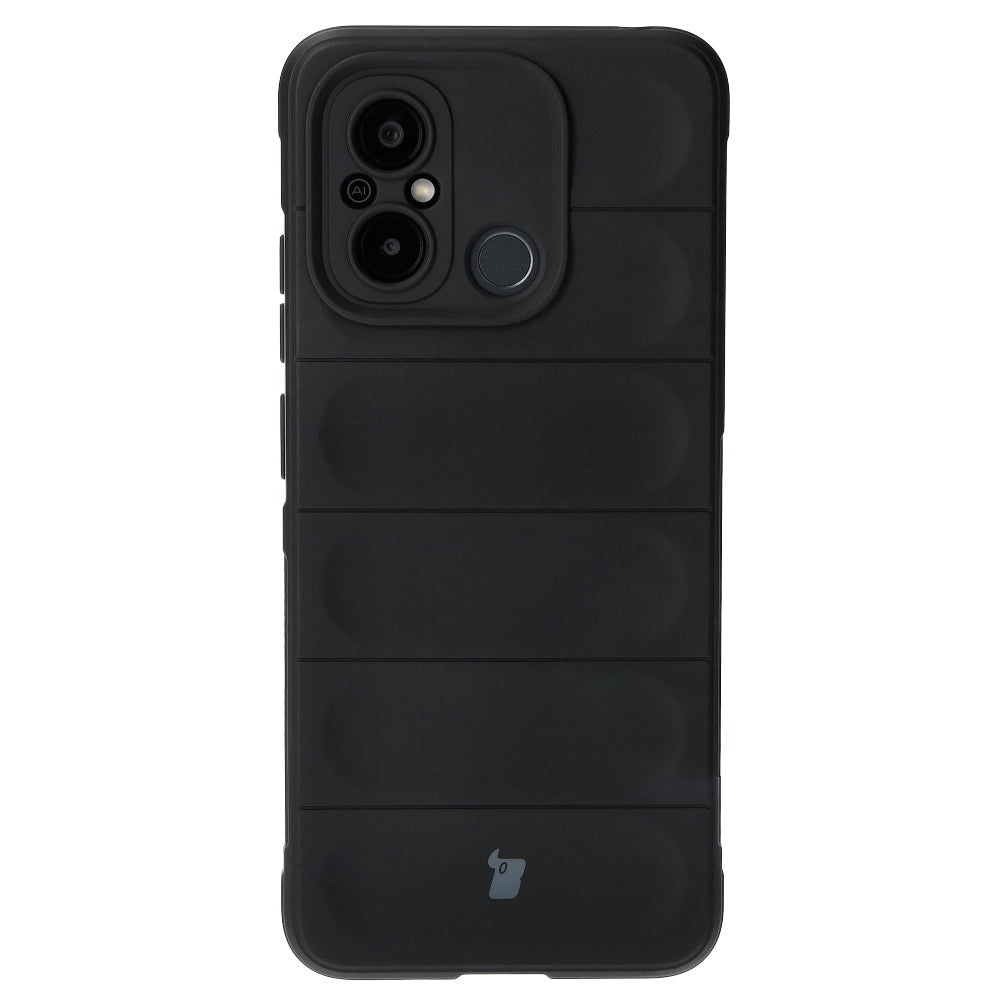 Robuste Handyhülle für Xiaomi Redmi 12C, Bizon Case Tur, Schwarz