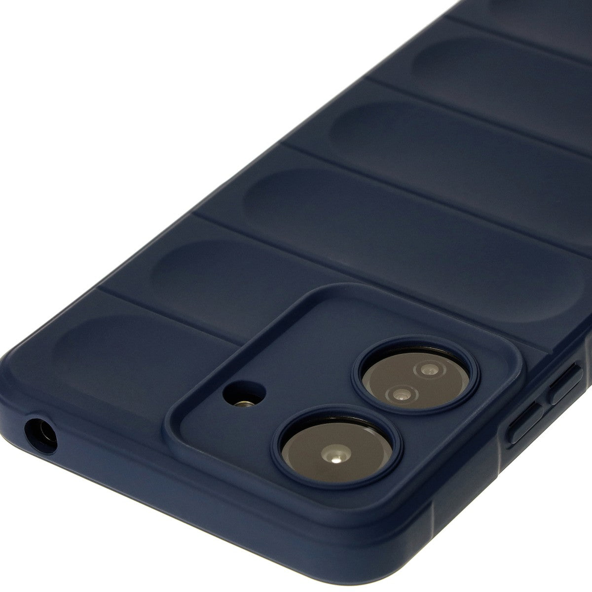 Robuste Handyhülle für Xiaomi Redmi 13C / Xiaomi Pocophone C65, Bizon Case Tur, Dunkelblau