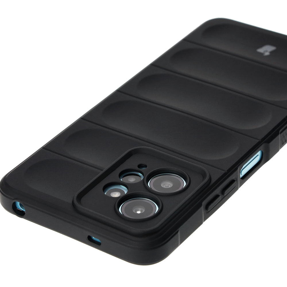 Robuste Handyhülle für Xiaomi Redmi Note 12 4G, Bizon Case Tur, Schwarz
