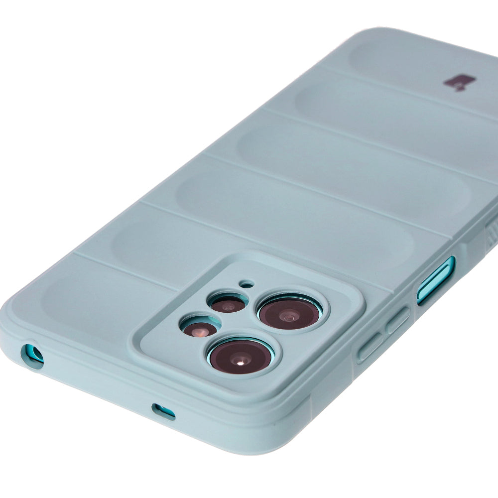 Robuste Handyhülle für Xiaomi Redmi Note 12 4G, Bizon Case Tur, Hellblau