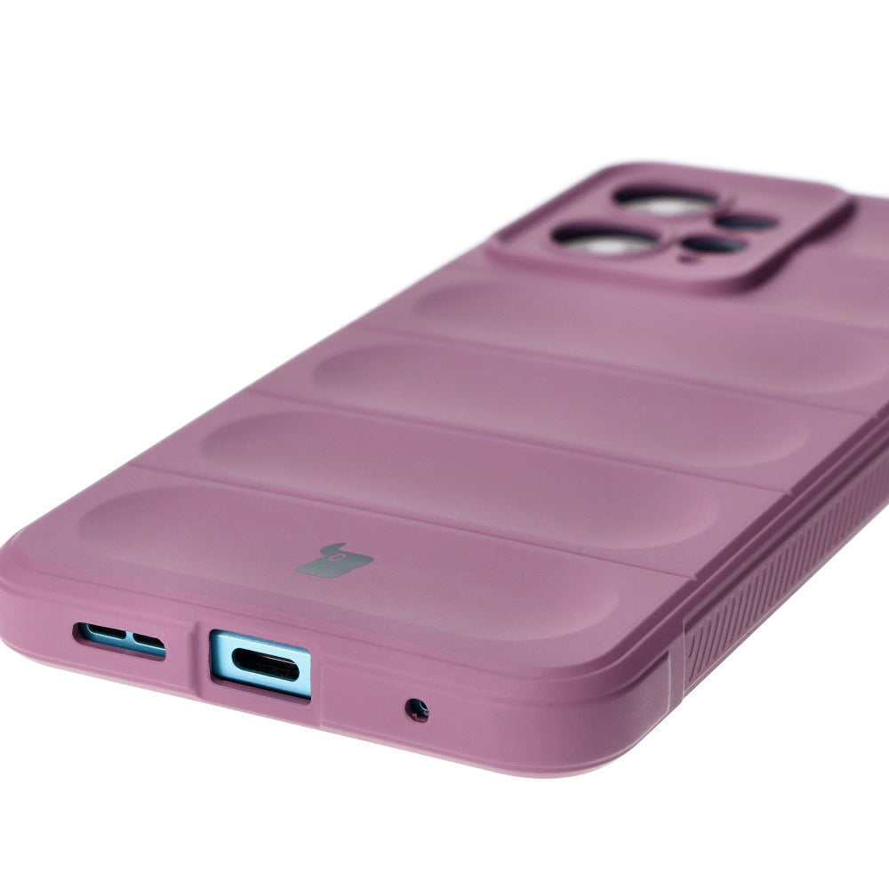 Schutzhülle Bizon Case Tur für Xiaomi Redmi Note 12 4G, Hellviolett