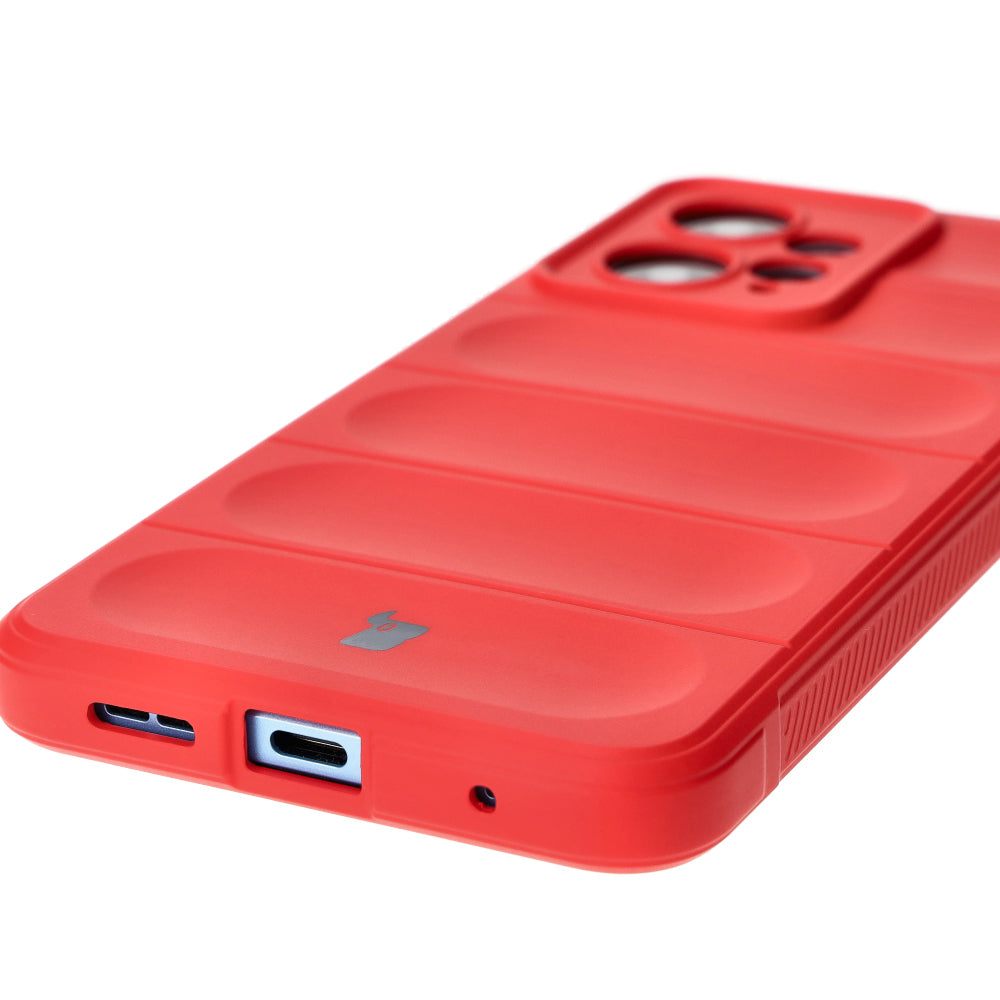 Schutzhülle Bizon Case Tur für Xiaomi Redmi Note 12 4G, Rot