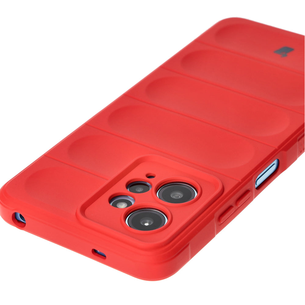 Robuste Handyhülle für Xiaomi Redmi Note 12 4G, Bizon Case Tur, Rot