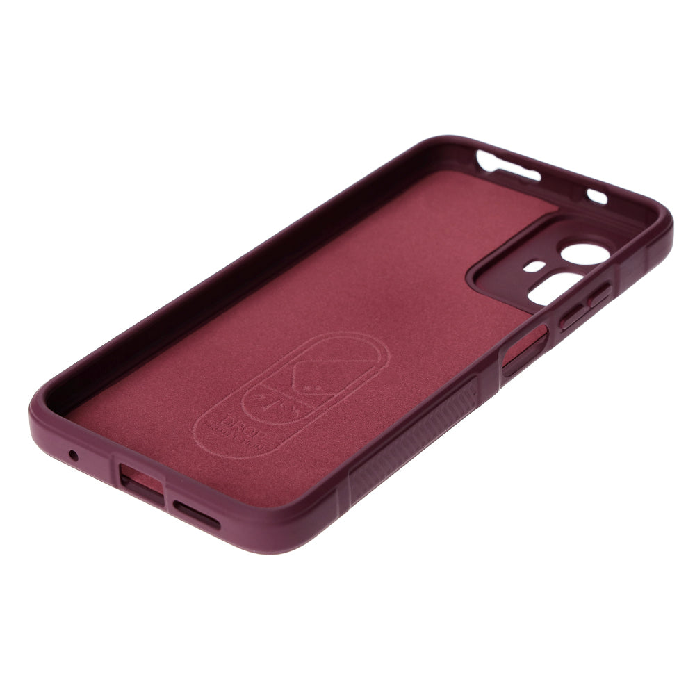 Robuste Handyhülle für Xiaomi Redmi Note 12S, Bizon Case Tur, Dunkelviolett