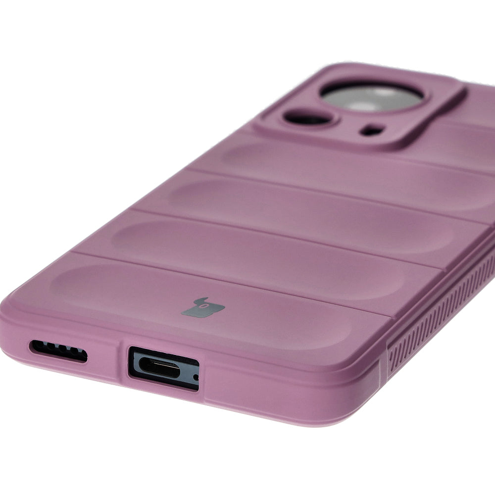 Schutzhülle Bizon Case Tur für Xiaomi 13 Lite, Hellviolett