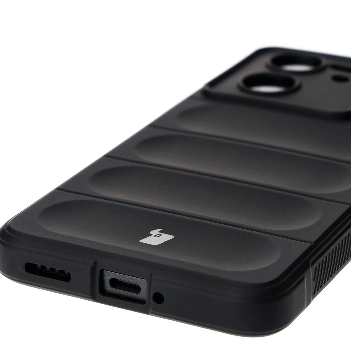 Robuste Handyhülle für Xiaomi 13T Pro / 13T, Bizon Case Tur, Schwarz