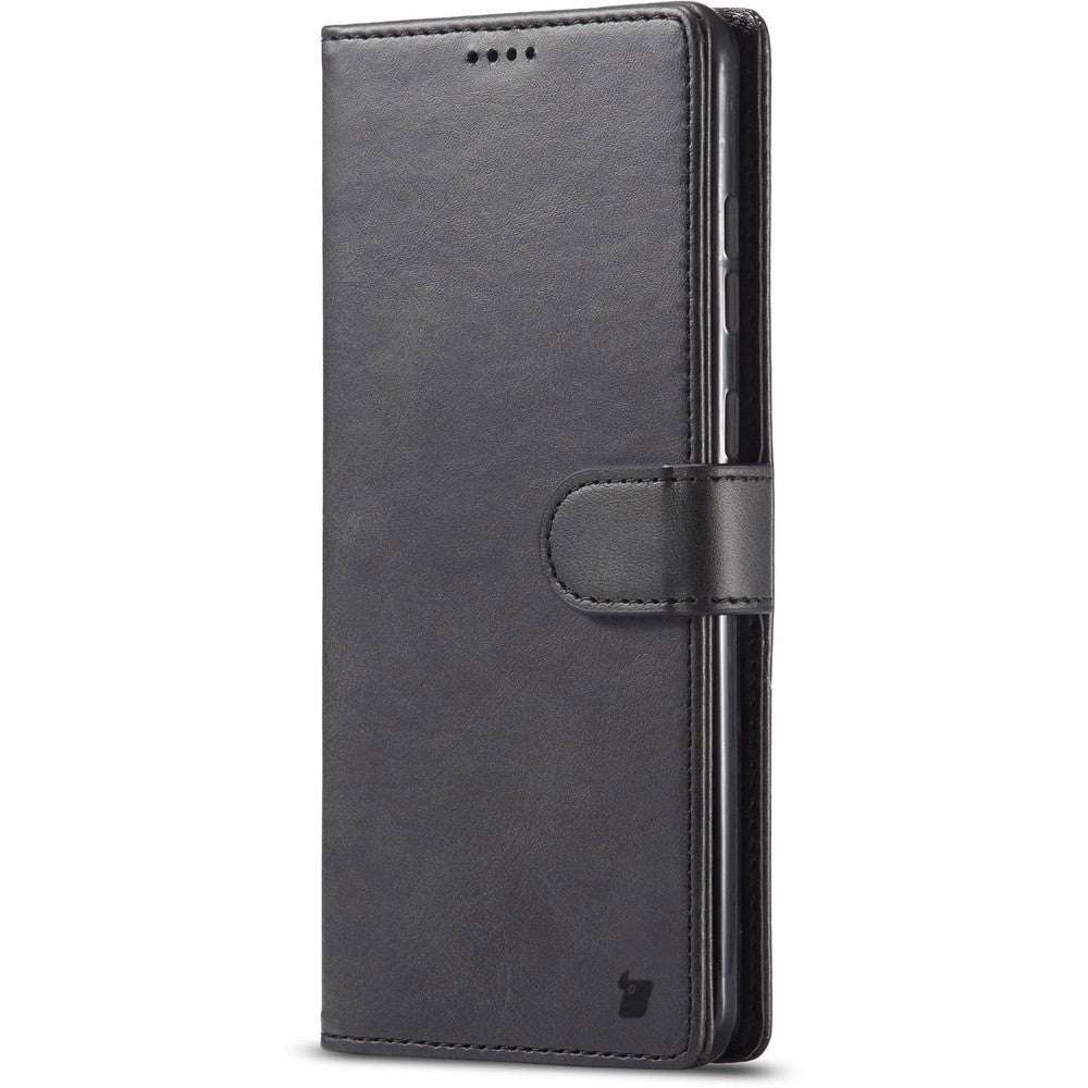 Schutzhülle Bizon Case Wallet für Galaxy A73 5G, Schwarz