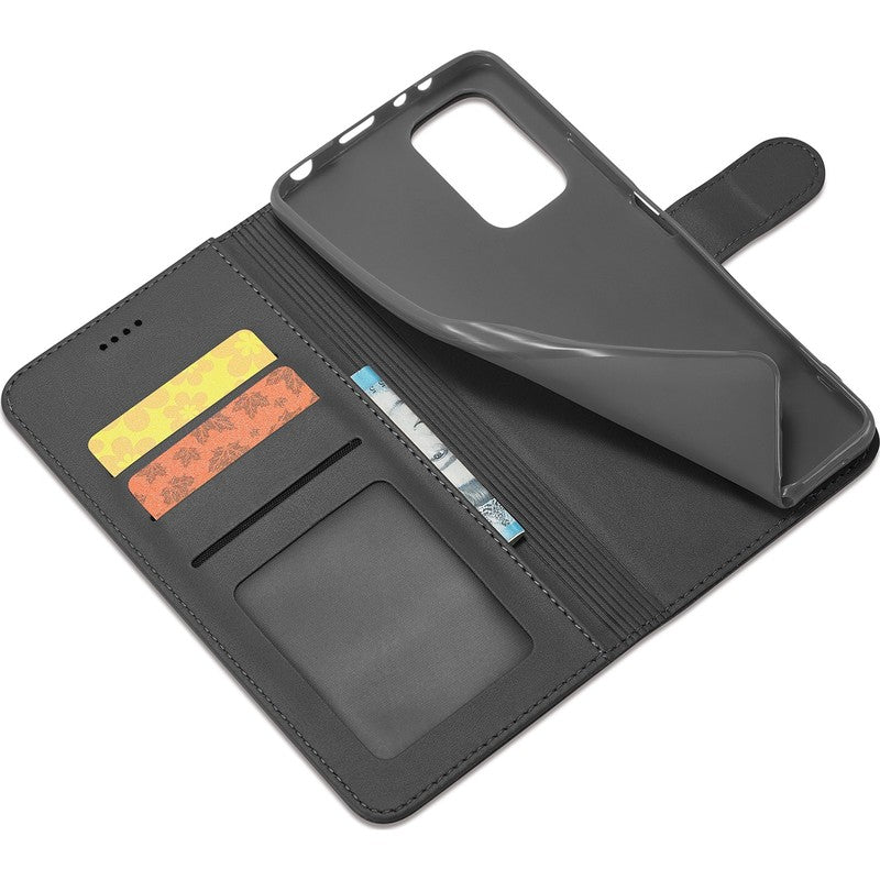 Schutzhülle Bizon Case Wallet für Poco M4 Pro 5G / Redmi Note 11S 5G, Schwarz