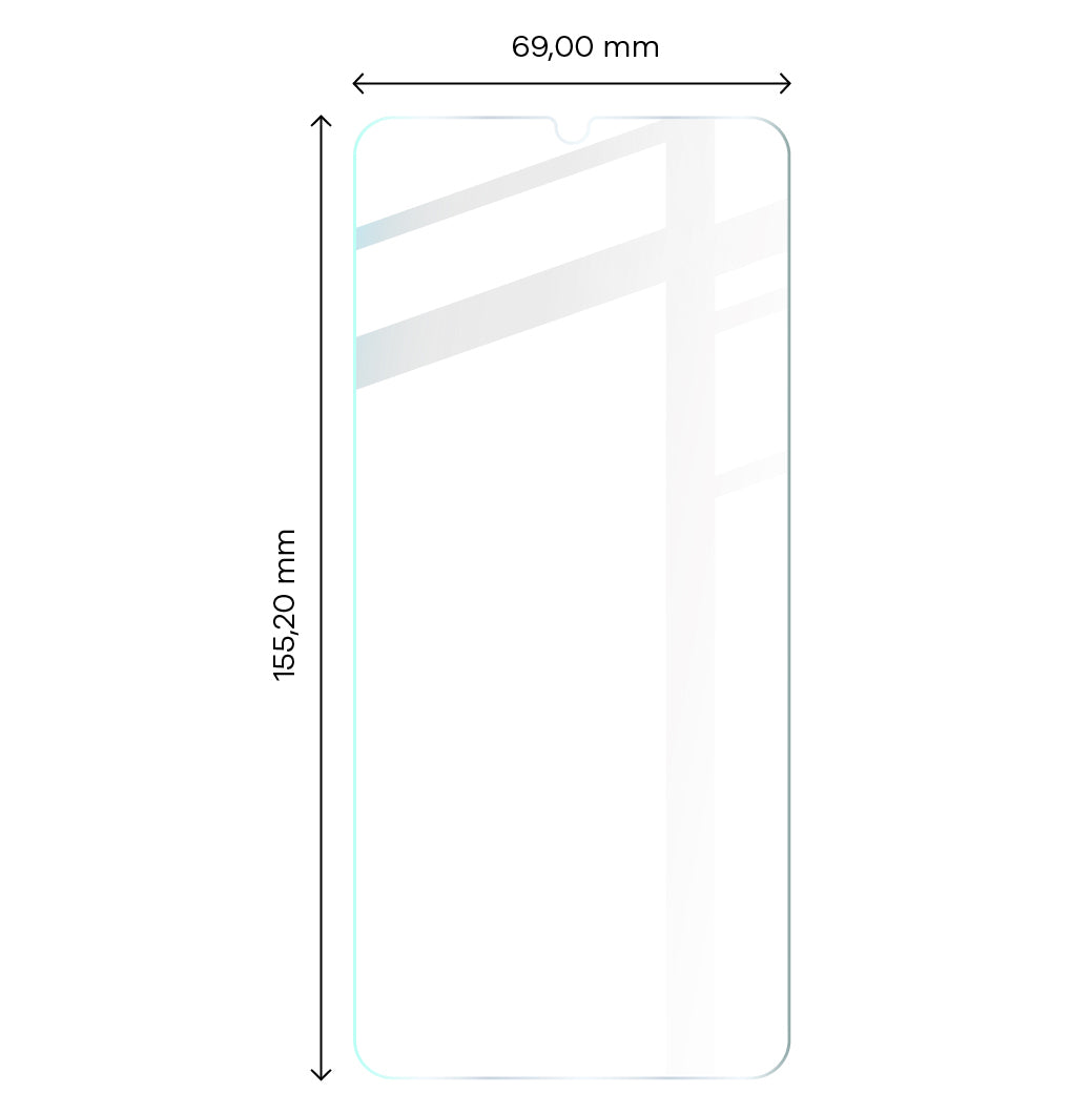 Gehärtetes Glas Bizon Glass Clear, Galaxy A13 4G