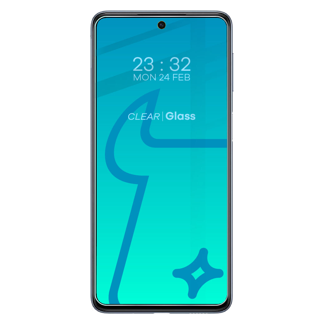 Gehärtetes Glas für Galaxy M53 5G, Bizon Glass Clear