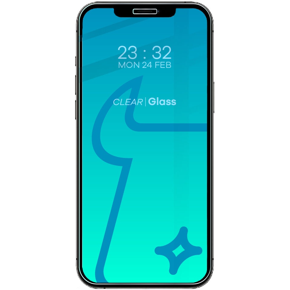 Gehärtetes Glas für iPhone 12 Pro Max, Bizon Glass Clear