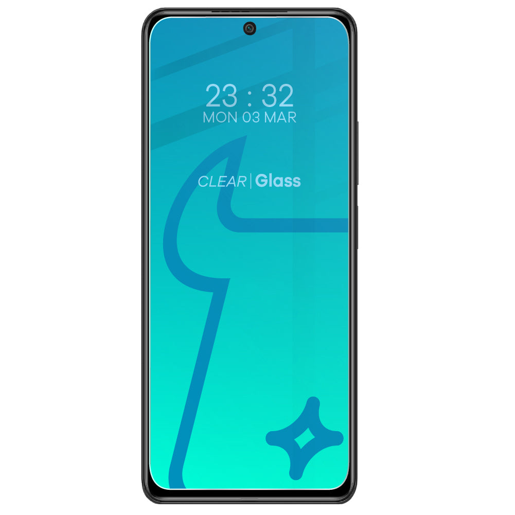 Gehärtetes Glas für Xiaomi Pocophone F3, Bizon Glass Clear