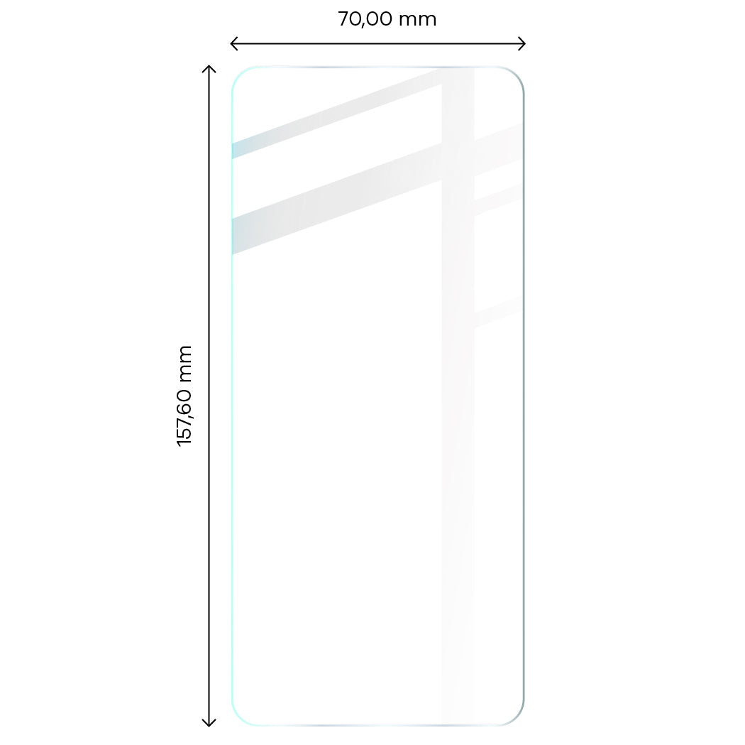 Gehärtetes Glas für Xiaomi Pocophone F4 GT, Bizon Glass Clear