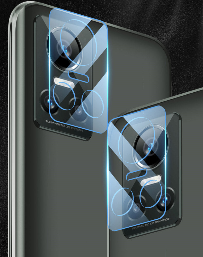 Gehärtetes Glas Bizon Glass Clear - 3 Stück + Kameraschutz, Realme GT Neo 3