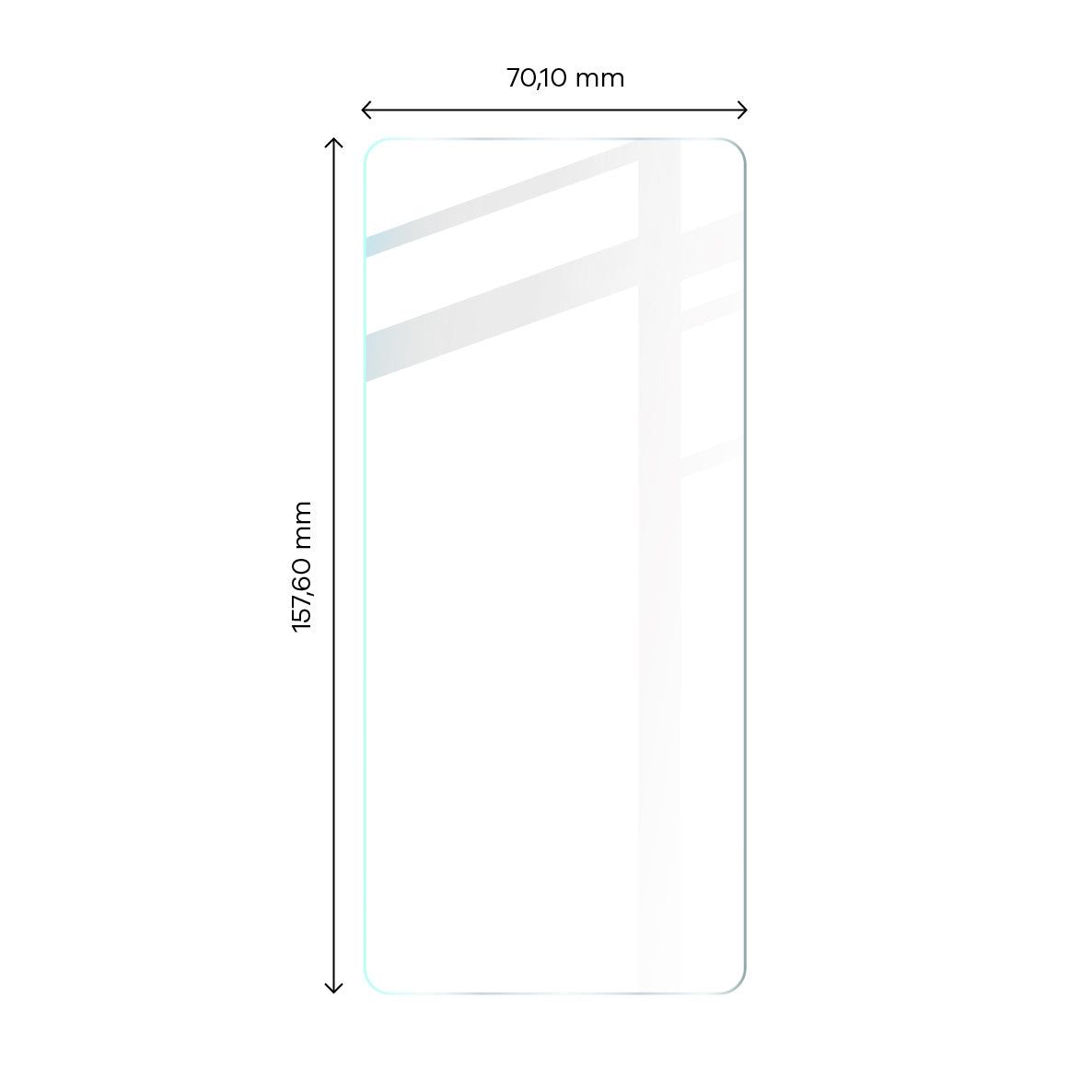 Gehärtetes Glas Bizon Glass Clear - 3 Stück + Kameraschutz, Redmi Note 11 Pro+ 5G