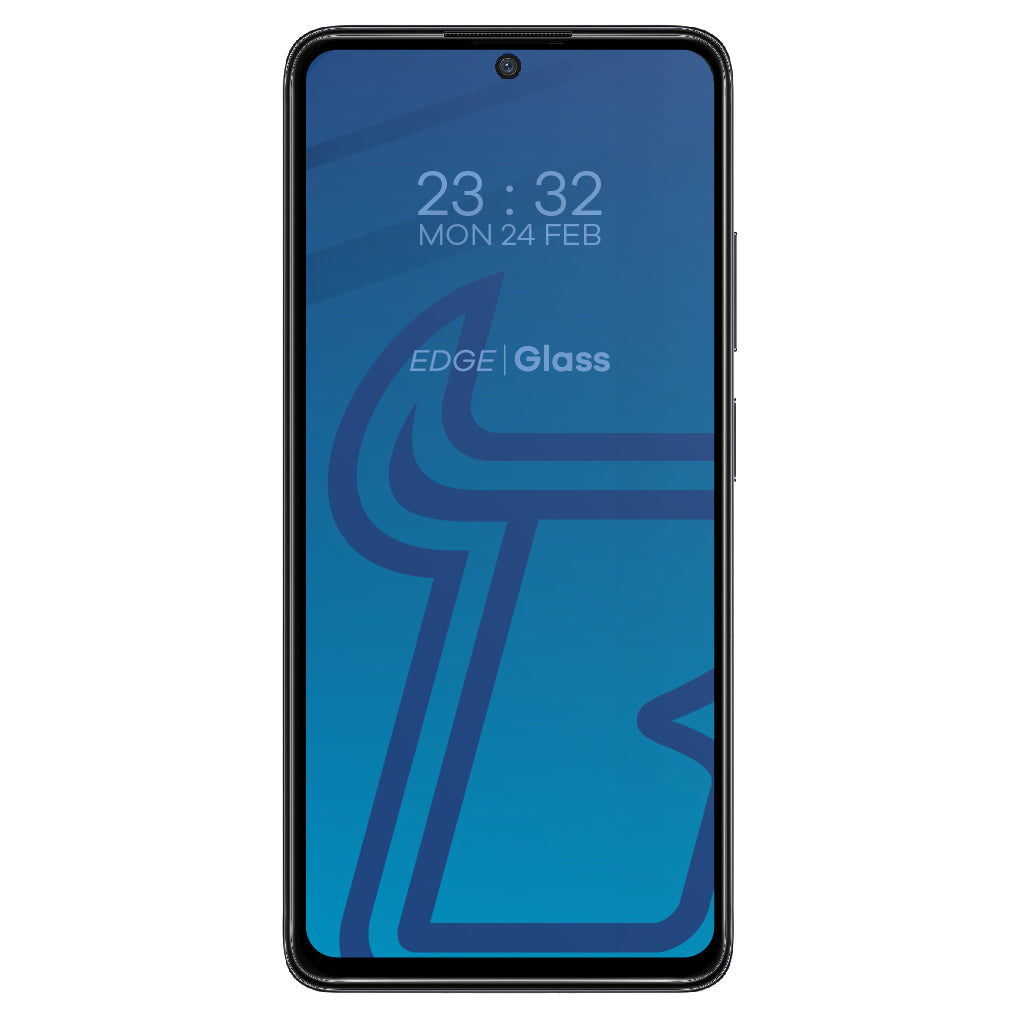 Gehärtetes Glas Bizon Glass Edge für Xiaomi Poco X4 Pro 5G, Schwarz