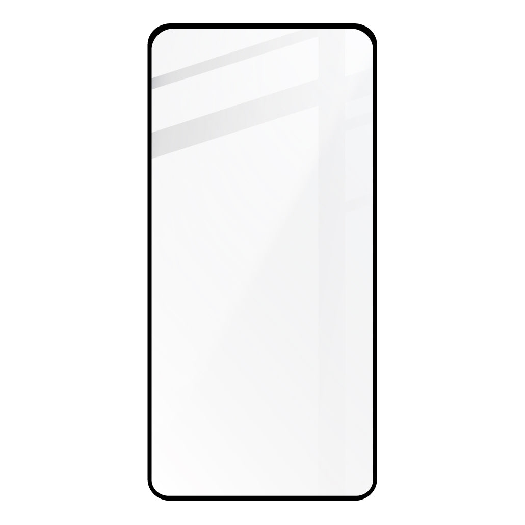 Gehärtetes Glas Bizon Glass Edge für Motorola Edge 30 Pro, Schwarz