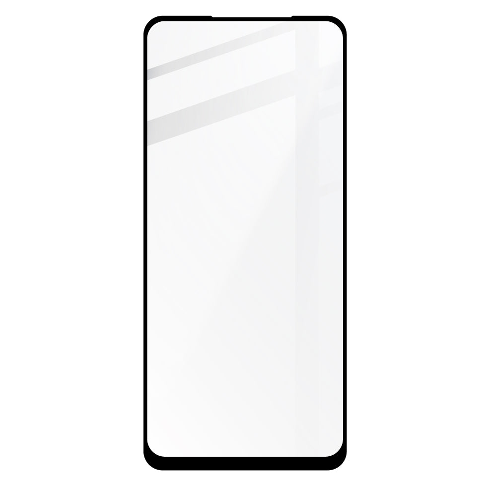 Gehärtetes Glas Bizon Glass Edge - 2 Stück + Kameraschutz für OnePlus Nord 2T, Schwarz