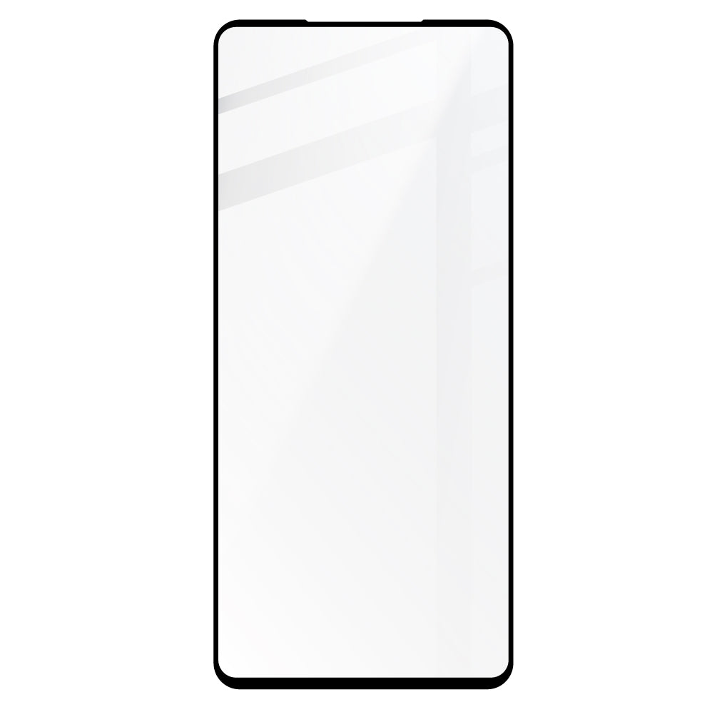 Gehärtetes Glas - 2 Stück + Kameraschutz für Realme GT Neo 3, Bizon Glass Edge Pack, Schwarz