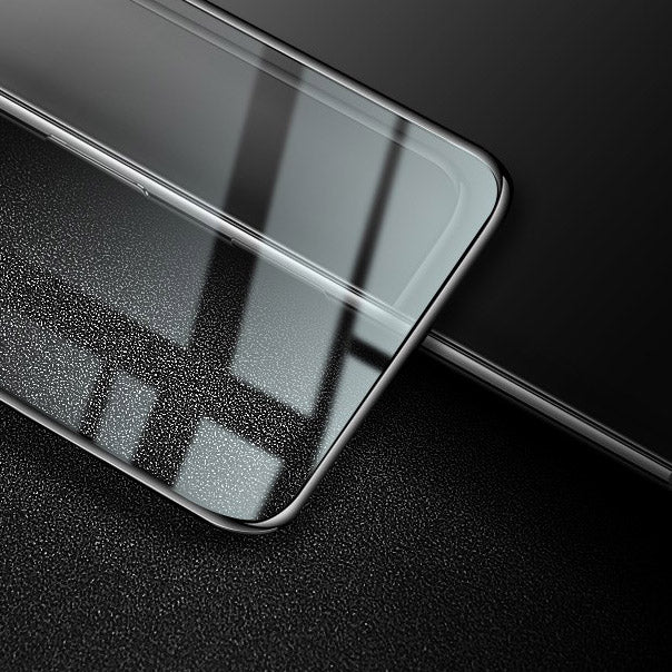 Gehärtetes Glas Bizon Glass Edge für Redmi Note 11 Pro / 11 Pro 5G, Schwarz